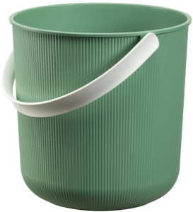 NHG Aufbewahrungseimer AKITA, 10 Liter, weiß/grün