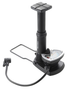 FISCHER Fahrrad-Standpumpe Manometer, für alle Ventile