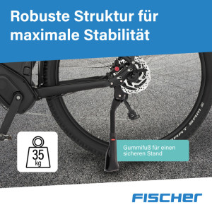 FISCHER Fahrrad-Hinterbauständer Integral, 24