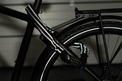 FISCHER Ketten-Fahrradschloss Reflex Zahlen, Länge: 800 mm