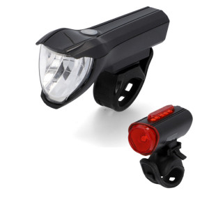 FISCHER Akku-LED-Beleuchtungs-Set TWIN, 50/25/15 Lux