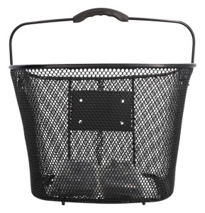 FISCHER Fahrrad-Lenkerkorb E-Bike PLUS, schwarz