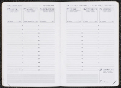 QUO VADIS Recharge pour Agenda Moderne 13 1JR/PAGE, 2026
