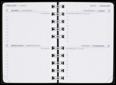 QUO VADIS Recharge pour Agenda Moderne 13 1JR/PAGE, 2026