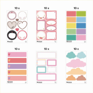 ZDesign Sticker-Sortiment 