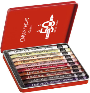 CARAN D'ACHE Pastel à la cire NEOCOLOR II Aquarelle 