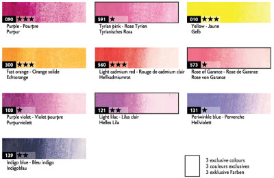 CARAN D'ACHE Pastel à la cire NEOCOLOR II Aquarelle 