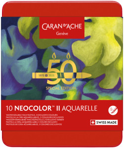 CARAN D'ACHE Pastel à la cire NEOCOLOR II Aquarelle Portrait