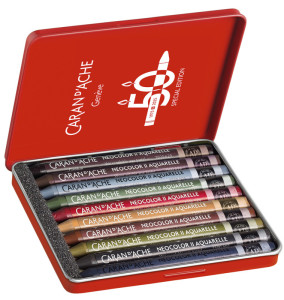 CARAN D'ACHE Pastel à la cire NEOCOLOR II Aquarelle 
