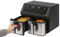 PROFI COOK Friteuse double à air chaud PC-FR 1296 H