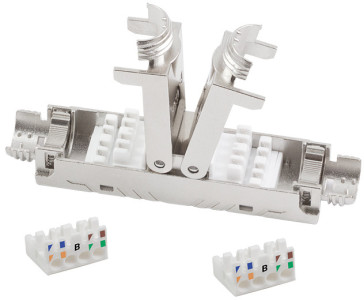 Connecteur de câble à assembler sur site LogiLink STP Cat. 6A