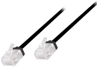 Câble de raccordement ultra-flexible LogiLink, Cat. 6A, U/UTP, 0,15 m Câble de raccordement ultra-flexible LogiLink, Cat. 6A, U/UTP, 0,15 m