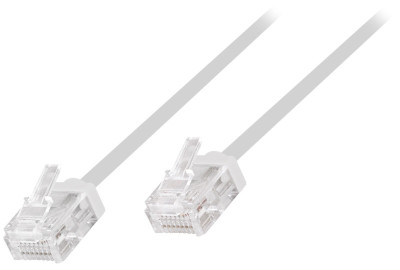 LogiLink Slim High-Flex Patchkabel, Kat. 6A, U/UTP, 0,15 m