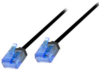 Câble de raccordement LogiLink Slim High-Flex, Cat. 6A, U/UTP, 1,0 m Câble de raccordement LogiLink Slim High-Flex, Cat. 6A, U/UTP, 1,0 m