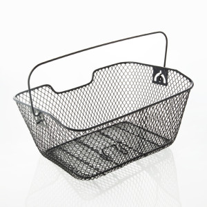FISCHER Panier de vélo pour porte-bagage, noir
