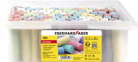 EBERHARD FABER Craie de trottoir, seau en plastique de 100 EBERHARD FABER Craie de trottoir, seau en plastique de 100