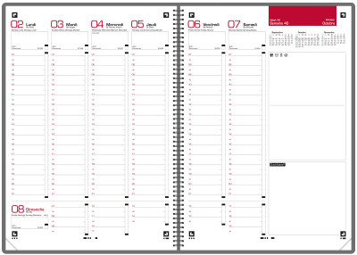 Oxford Agenda semainier MY FAB', 150 x 210 mm, 2026, assorti