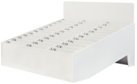 PAPERFLOW Rangement pour smartphones avec 33 logements, gris PAPERFLOW Rangement pour smartphones avec 33 logements, gris