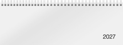Calendrier de bureau rido idé « Sequenz Trucard », 2026 Allemand, blanc