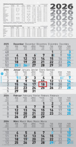 Glocken Calendrier mural 
