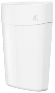 Fripa Abfallbehälter, Kunststoff, 25 Liter, weiß