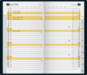 Calendrier de poche rido idé « M Planner », 2026 Allemand, noir Calendrier de poche rido idé « M Planner », 2026 Allemand, noir