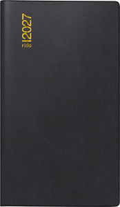 Calendrier de poche rido idé « M Planner », 2026 Allemand, noir