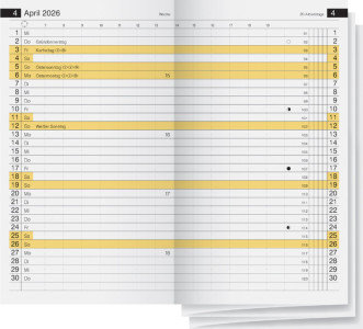 rido idé Kalender-Einlage für 
