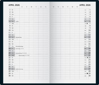Glocken Taschenkalender 