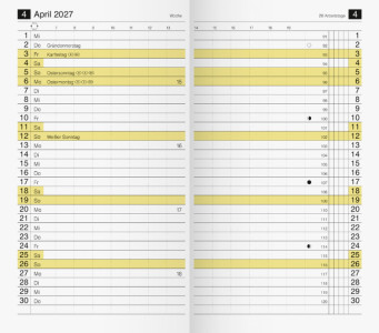 rido idé Kalender-Einlage 
