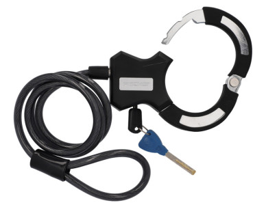 Antivol à câble FISCHER avec collier de serrage, longueur : 1 200 mm