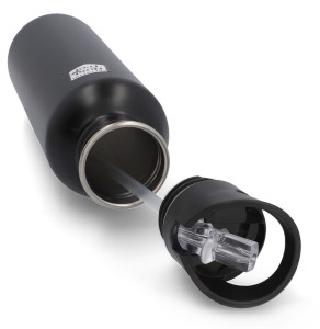 FISCHER Fahrrad-Trinkflasche, 0,75 Liter, schwarz