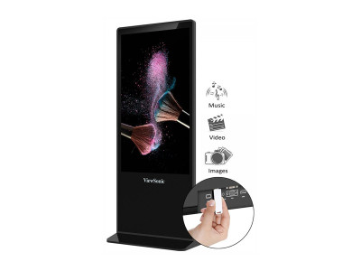 Viewsonic : 55IN 3840X2160 350NITS 1300:1 2GB 16GB HDMI 3XUSB ANDROID