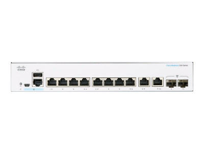 Cisco : CBS350 MANAGED 8-PORT GE POE 2X1G COMBO