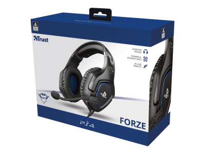 Trust : FORZE GAMING HEADSET pour PS4 (OFFICIAL LICENSE) BLACK BQ 12