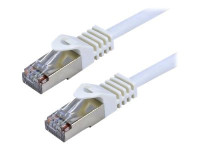 MCL Samar : CAT 7 S pour TP LSZH PATCH cable - 20M WHITE MCL Samar : CAT 7 S pour TP LSZH PATCH cable - 20M WHITE