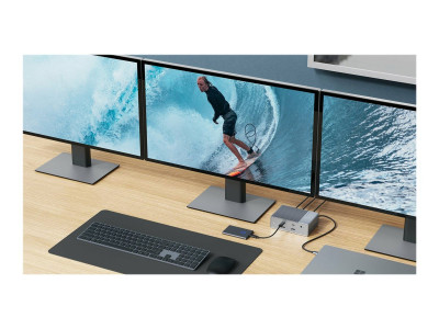 Targus : GEN2 15-IN-1 USB-C DOCKING STATION SILVER