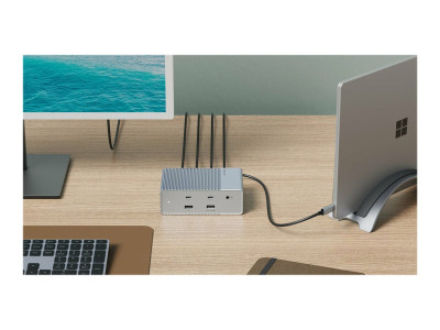 Targus : GEN2 15-IN-1 USB-C DOCKING STATION SILVER