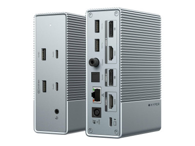 Targus : GEN2 15-IN-1 USB-C DOCKING STATION SILVER