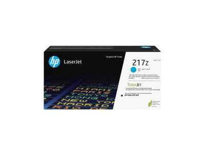 HP : HP 217Z CYN ORIGINAL LaserJet TONER CRTG