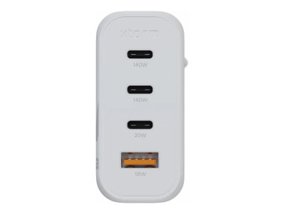 Xtorm : WALL CHARGER GAN2 140W XTORM - WHITE