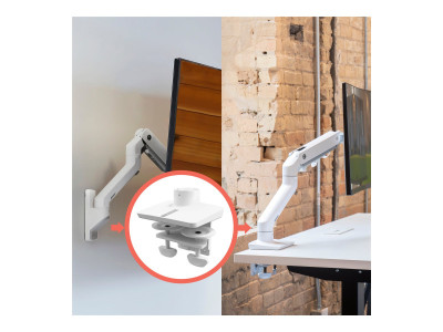 Ergotron : HX MONITOR ARM DESK MOUNT kit BWT