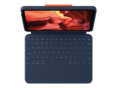 Logitech : RUGGED COMBO 4 TOUCH pour IPAD 10THGEN CLASSICBLUE-UK-EMEA-914