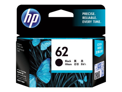 HP : HP 62 BLACK ORIGINAL INK EN/RU pour R/PL/CZ/HU cartridge