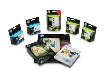 HP : HP 62 BLACK ORIGINAL INK EN/RU pour R/PL/CZ/HU cartridge