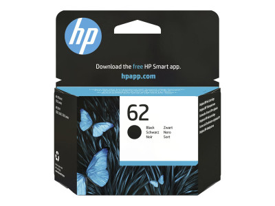 HP : HP 62 BLACK ORIGINAL INK EN/RU pour R/PL/CZ/HU cartridge