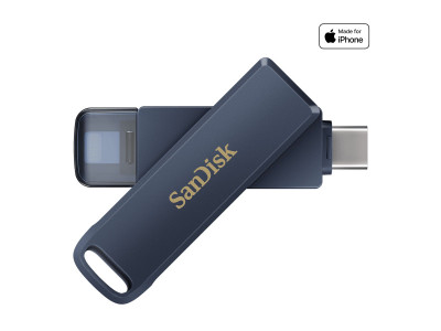 SANDISK : IXPAND PHONE drive USB TYPE-C METALLIC SKY 256GB