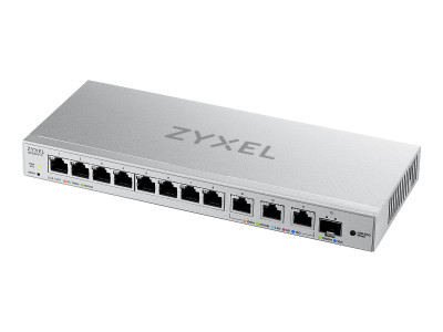 Zyxel : 12-P SMART MANAGED SWITCH MULTIGIG 8X 1G 3X 10G 1X SFP+