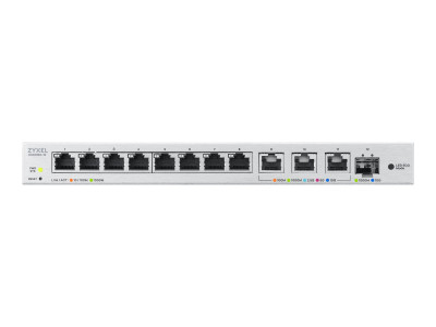 Zyxel : 12-P SMART MANAGED SWITCH MULTIGIG 8X 1G 3X 10G 1X SFP+