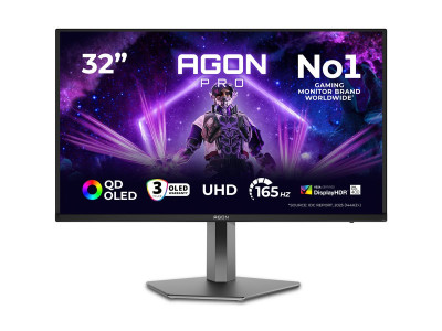 AOC : AOC 31.5IN AGON AG326UD OLED UHD 4K 3840X2160 144HZ 0.03MS 16